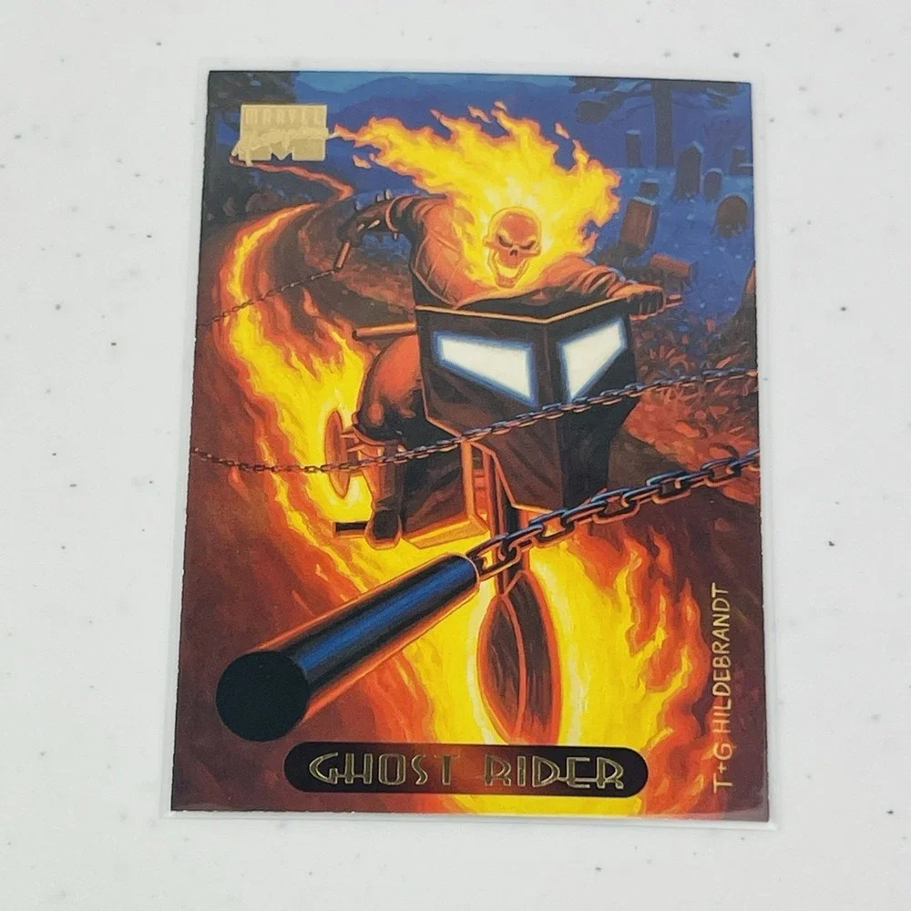 Marvel Masterpieces Ghost Rider Card 1994 42 Greg Tim Hildebrandt Non Sport